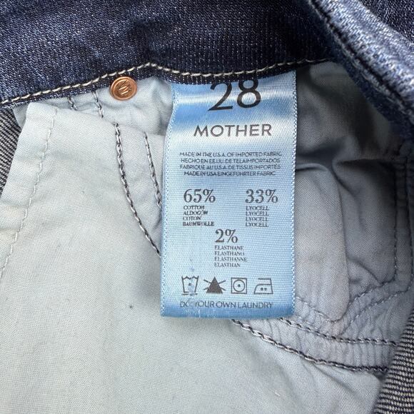 MOTHER The Looker Ankle Skinny Fray in Alley Cat Size 28 - Picture 6 of 8